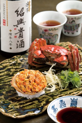 陽澄湖産メスの上海蟹