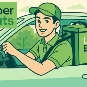 Uber Eats始めます♪